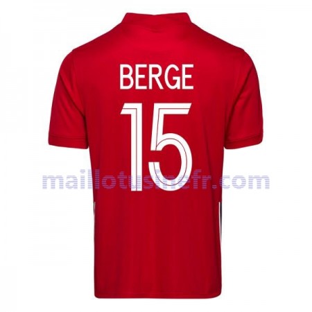 Maillot de Foot Norvège Sander Berge 15 Domicile 2020-21